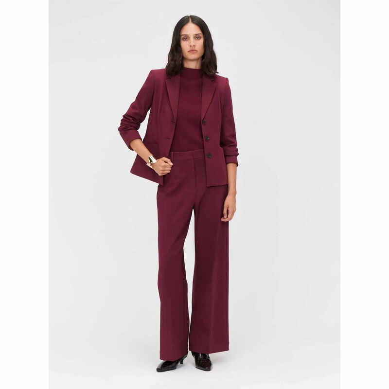 Veronika Maine European Stretch Hourglass Blazer image number 3